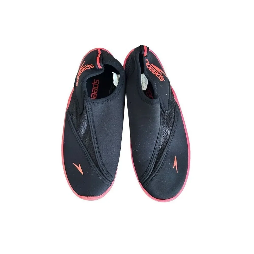 Speedo Kids 3 Surfwalker Pro 2.0 Black Orange Pink Water Shoes